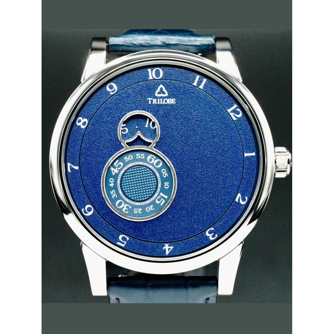 Trilobe NF05BG Nuit Fantastique Grained Blue Titanium 40.5mm
