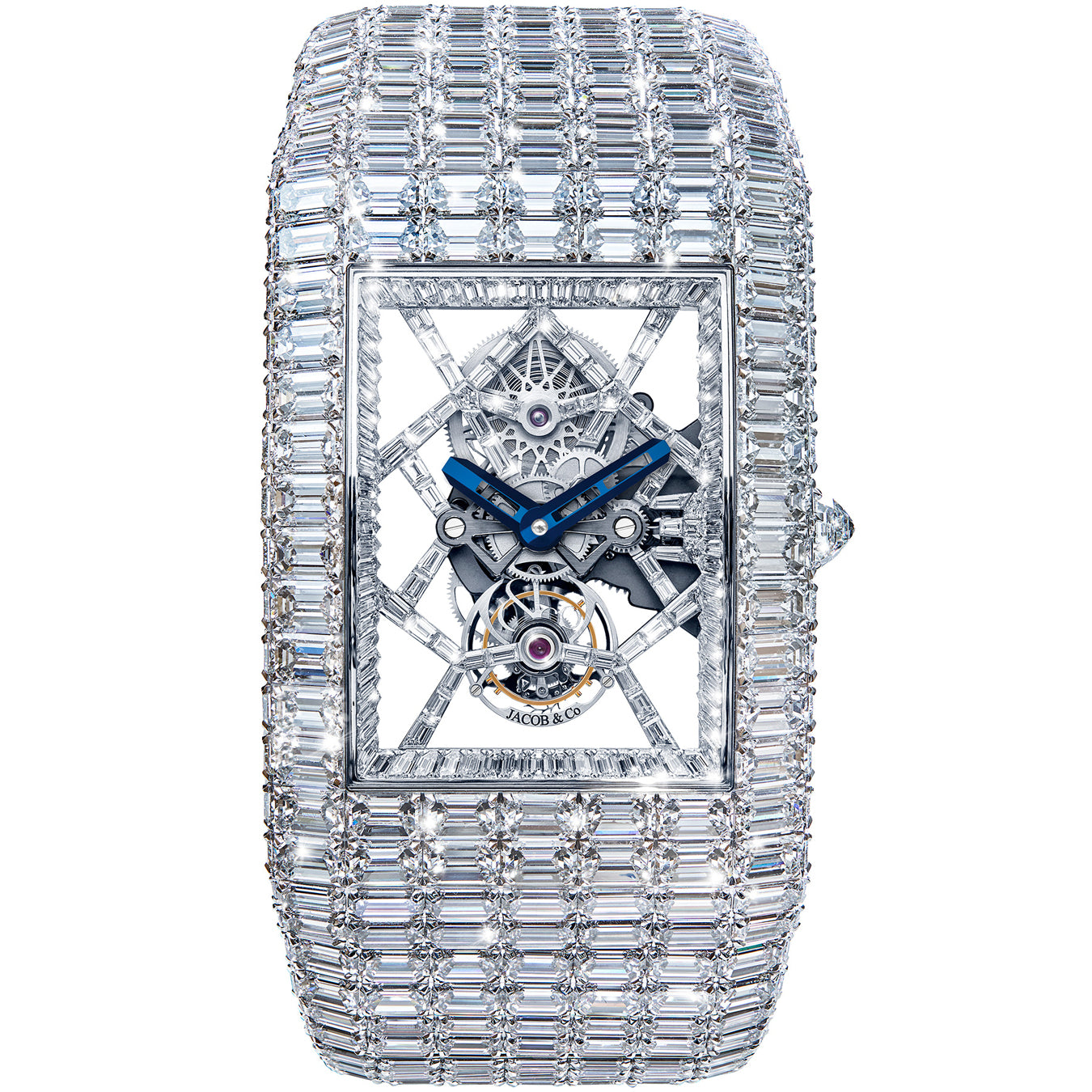 Jacob & Co. Billionaire III White Diamonds Gold on Bracelet