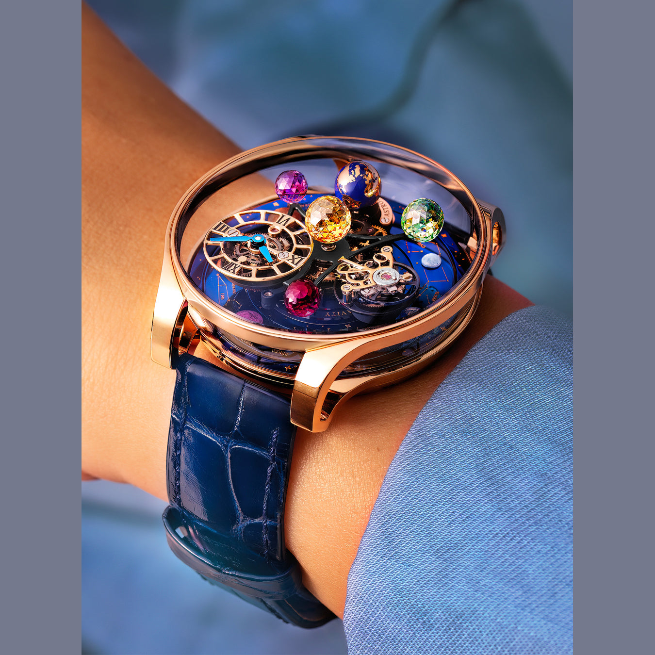 Jacob & Co. Astronomia Solar Constellations Rose Gold