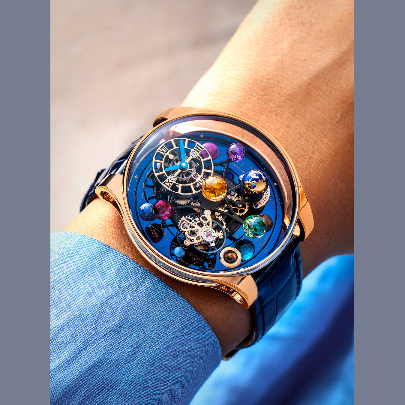 Jacob & Co. Astronomia Solar Constellations Rose Gold
