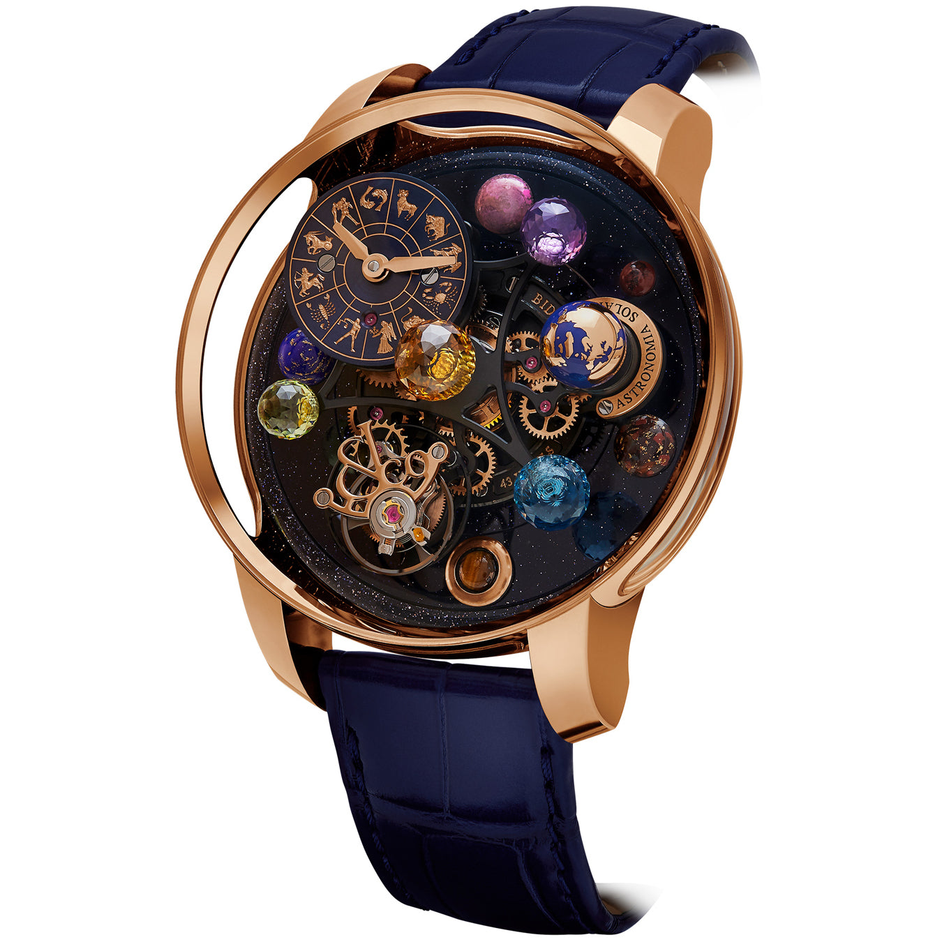 Jacob & Co. Astronomia Solar Zodiac Rose Gold Planets Zodiac