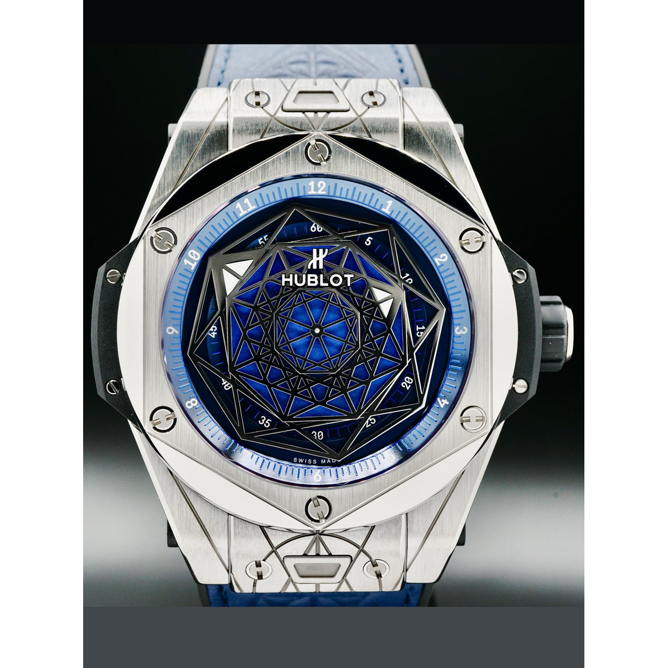 Hublot 415.NX.7179.VR.MXM18 Big Bang Sang Bleu Titanium Blue 45mm