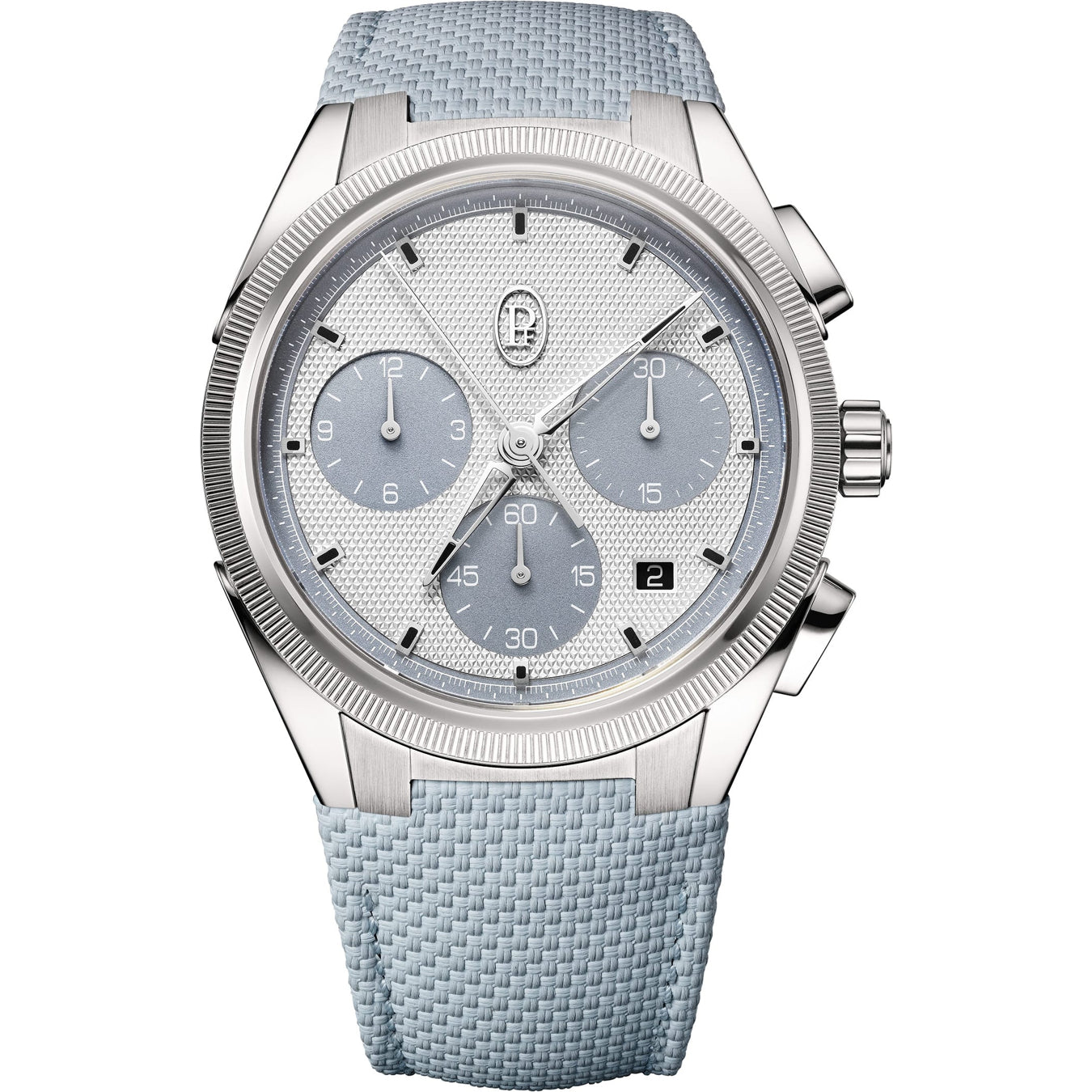 Parmigiani Fleurier PFC931-1020003-400182 Tonda PF Sport Chronograph Steel Silver Arctic Grey