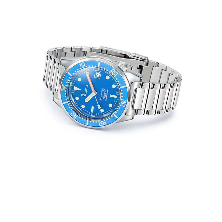 Squale 1521 Classic Steel Blue on Bracelet 1521OCN.SQ20L