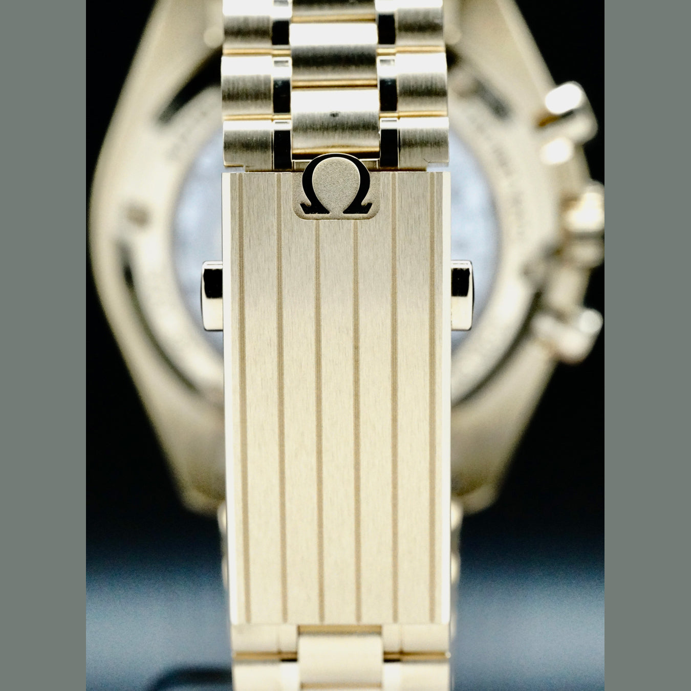 Omega 310.60.42.50.99.002 Speedmaster Moonwatch Professional Master Chronometer Moonshine Gold Dial on Bracelet