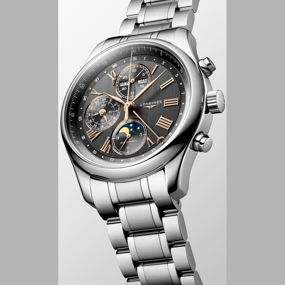 Longines L2.773.4.61.6 Master Collection 42mm Anthracite Dial