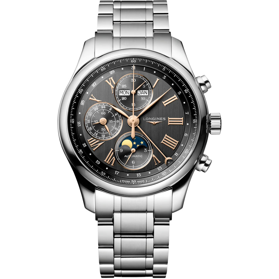 Longines L2.773.4.61.6 Master Collection 42mm Anthracite Dial