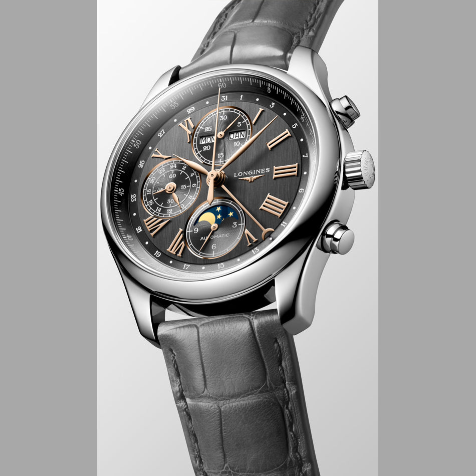 Longines L2.773.4.61.2 Master Collection 42mm Anthracite Dial