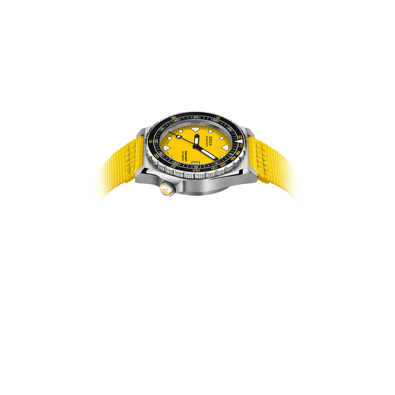 DOXA Sub 600T Divingstar 861.10.361.31-N on NATO Strap