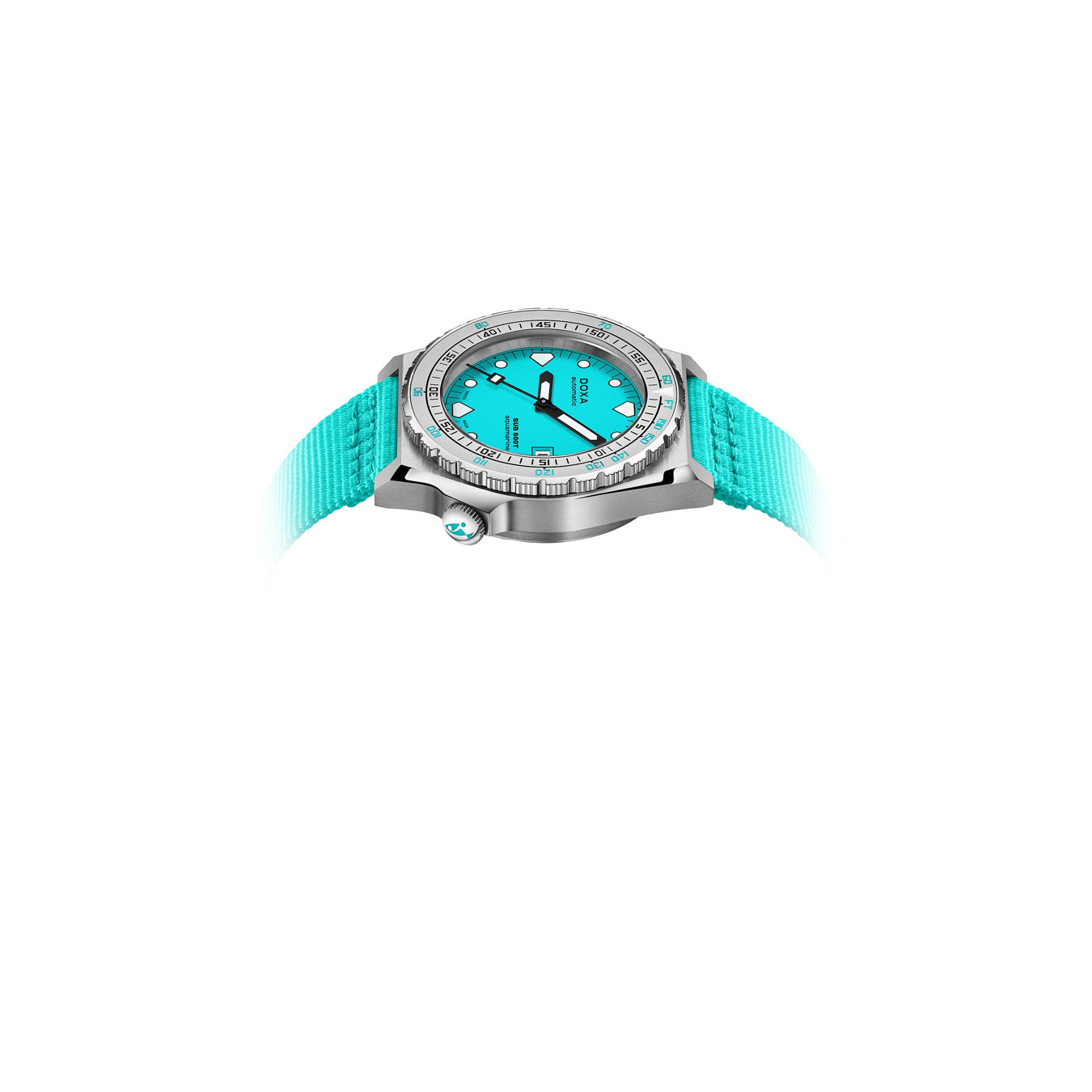 DOXA Sub 600T Aquamarine 862.10.241.25-N on NATO Strap