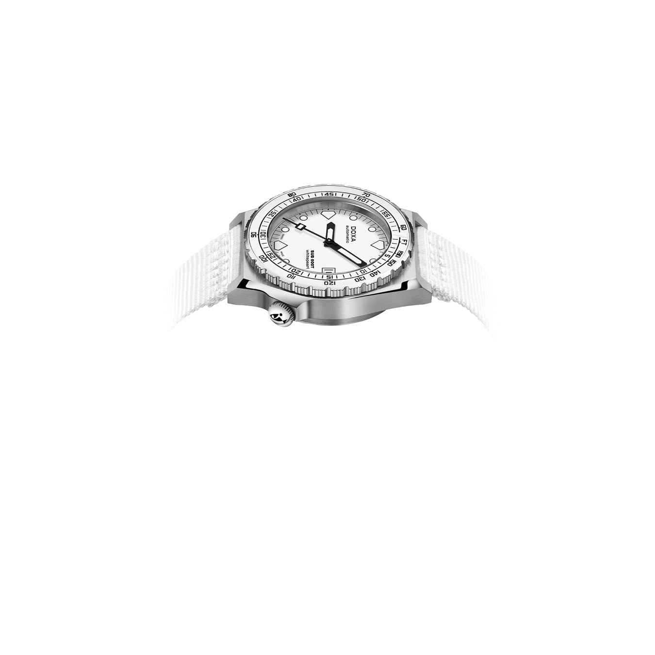 DOXA Sub 600T Whitepearl 861.10.011.23-N on NATO Strap