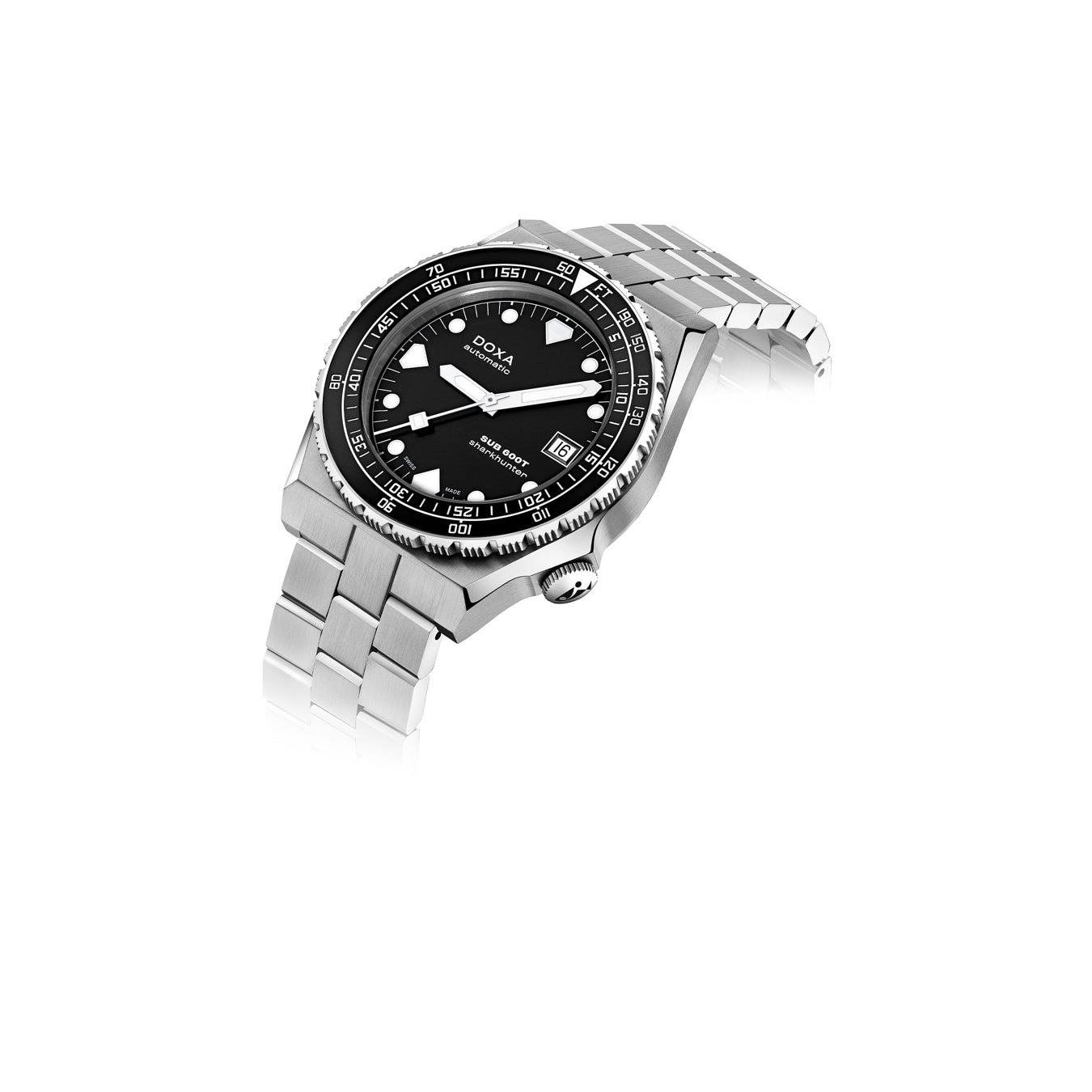 DOXA Sub 600T Sharkhunter 861.10.101B.10 on Bracelet