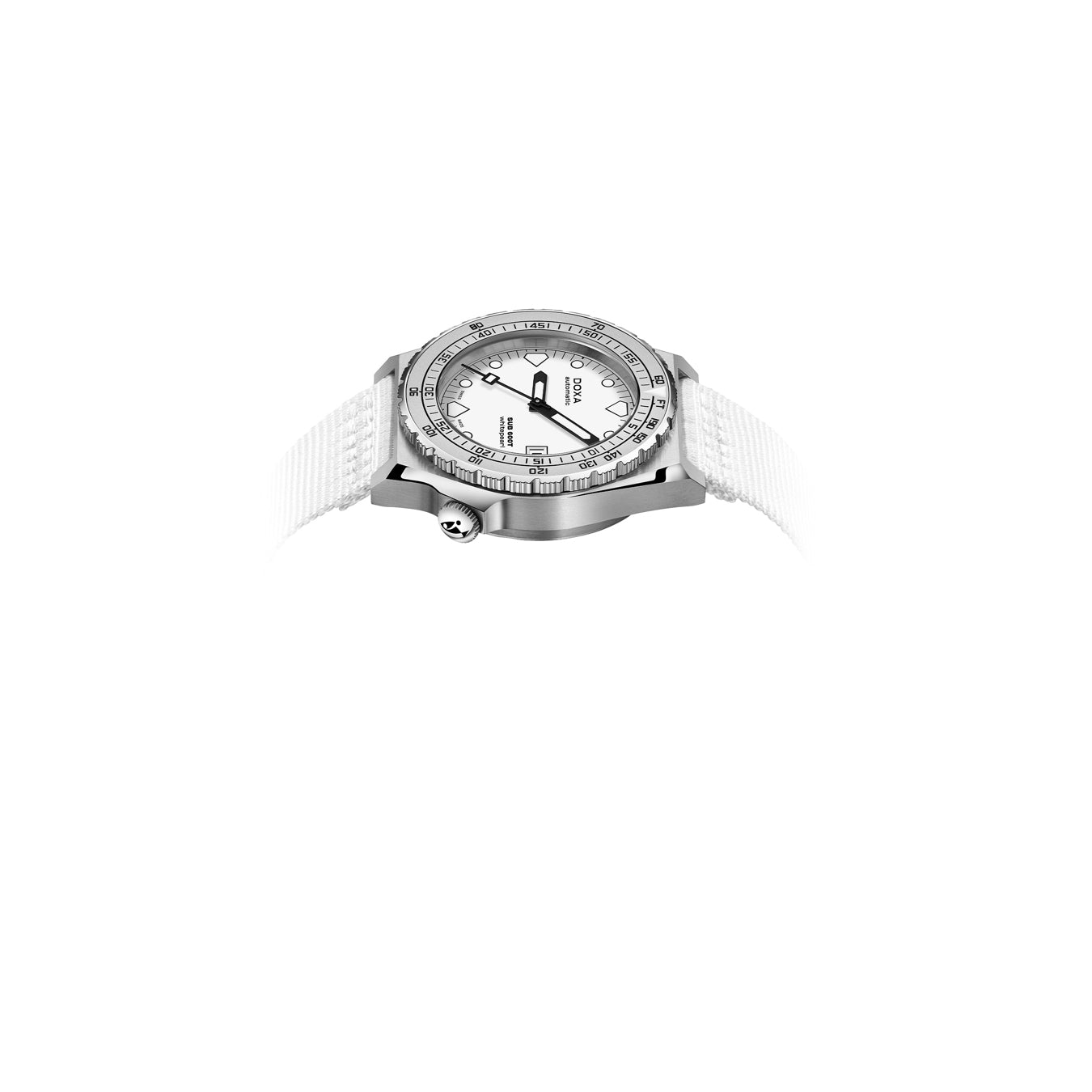 DOXA Sub 600T Whitepearl 862.10.011.23-N on NATO Strap