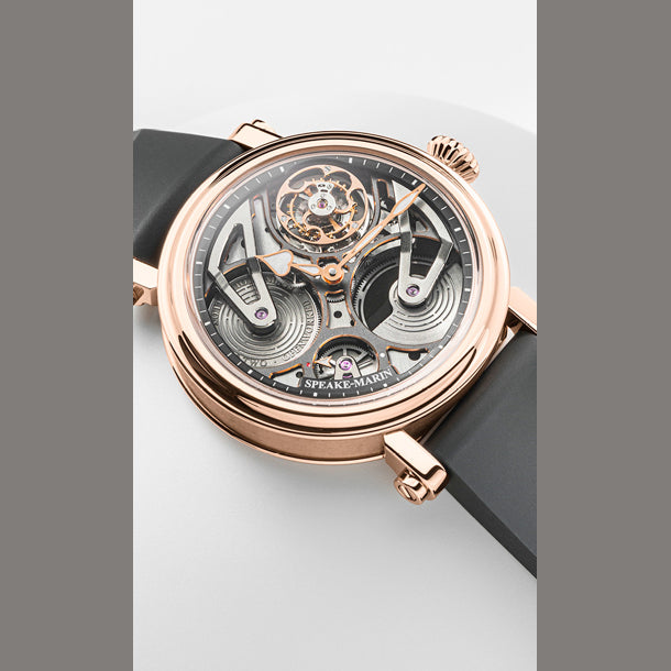 Speake-Marin 423811250 Openworked Tourbillon Red Gold 38mm