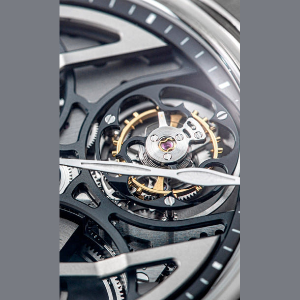 Speake-Marin 413811250 Openworked Tourbillon Titanium 38mm