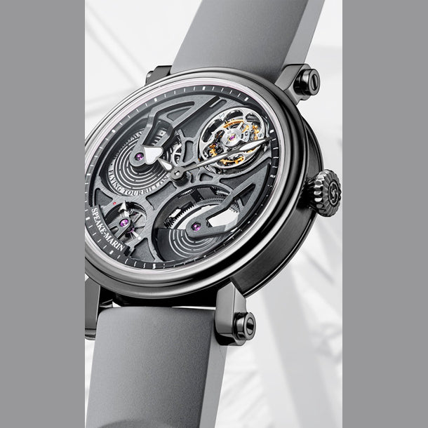 Speake-Marin 414211040 Openworked Tourbillon Black DLC 42mm