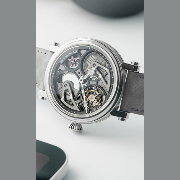 Speake-Marin 413811250 Openworked Tourbillon Titanium 38mm