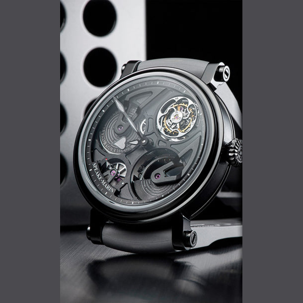 Speake-Marin 414211040 Openworked Tourbillon Black DLC 42mm