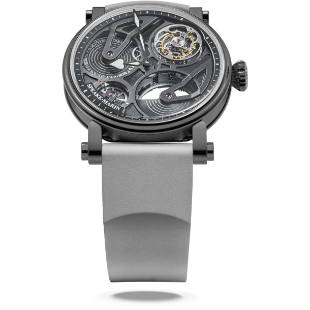 Speake-Marin 413811040 Openworked Tourbillon Black DLC 38mm