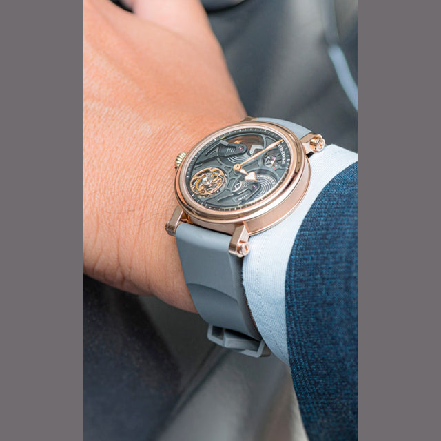 Speake-Marin 423811040 Openworked Tourbillon Red Gold 38mm