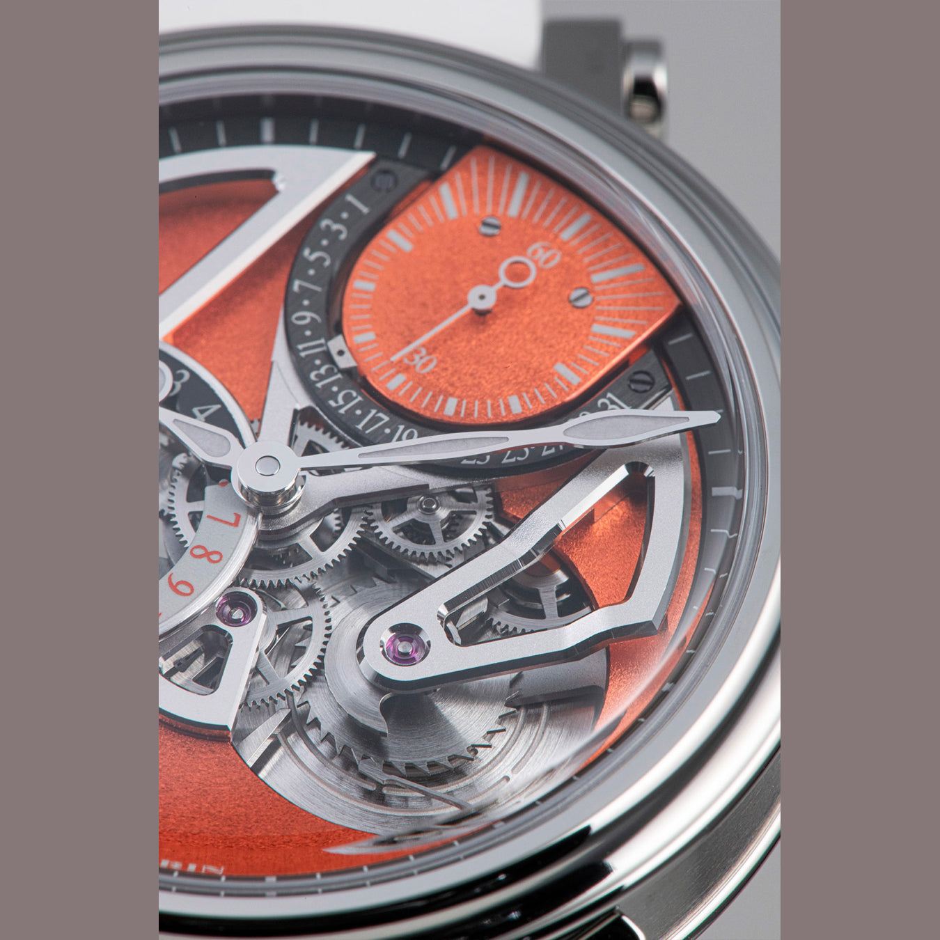 Speake-Marin 414209020 Dual Time Terracotta Titanium 42mm