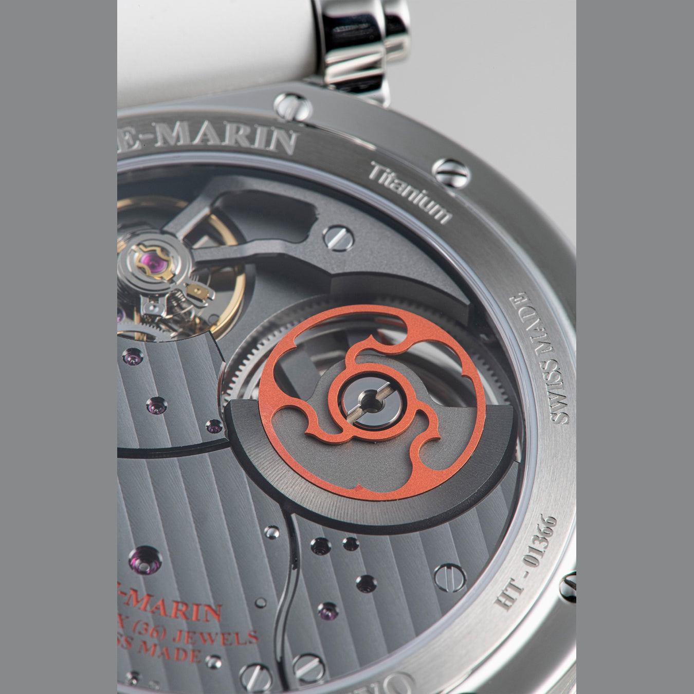 Speake-Marin 414209020 Dual Time Terracotta Titanium 42mm