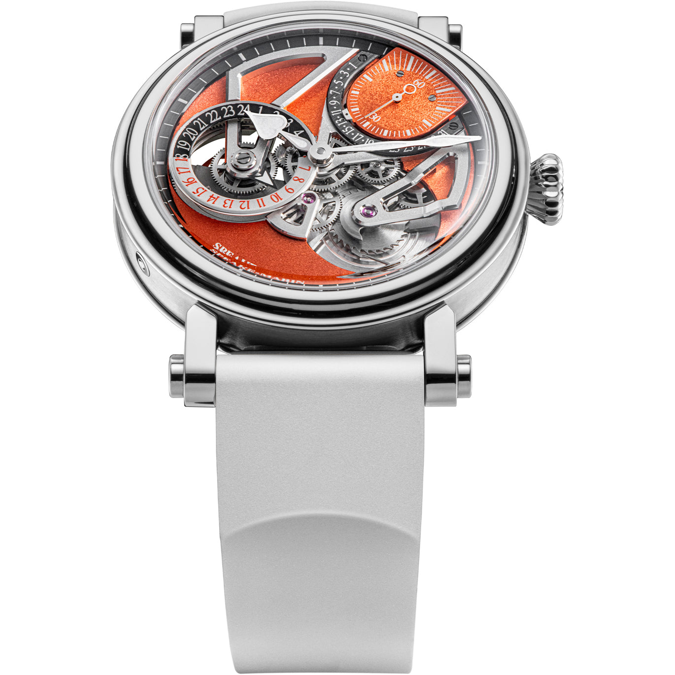 Speake-Marin 414209020 Dual Time Terracotta Titanium 42mm