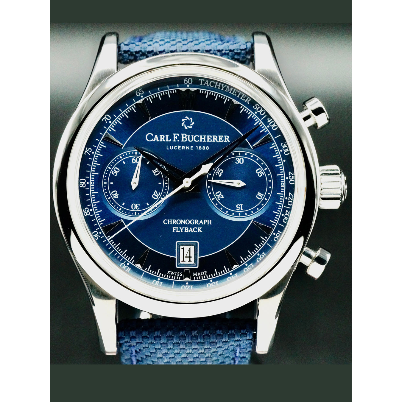 Carl F. Bucherer 10919.08.53.21 Manero Flyback