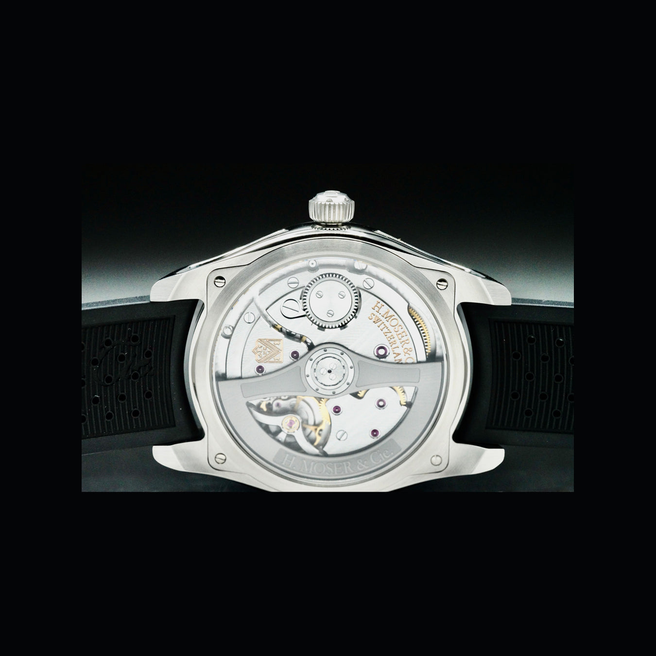 H. Moser & Cie 3200-1217 Pioneer Centre Seconds Artic Blue Fume Dial