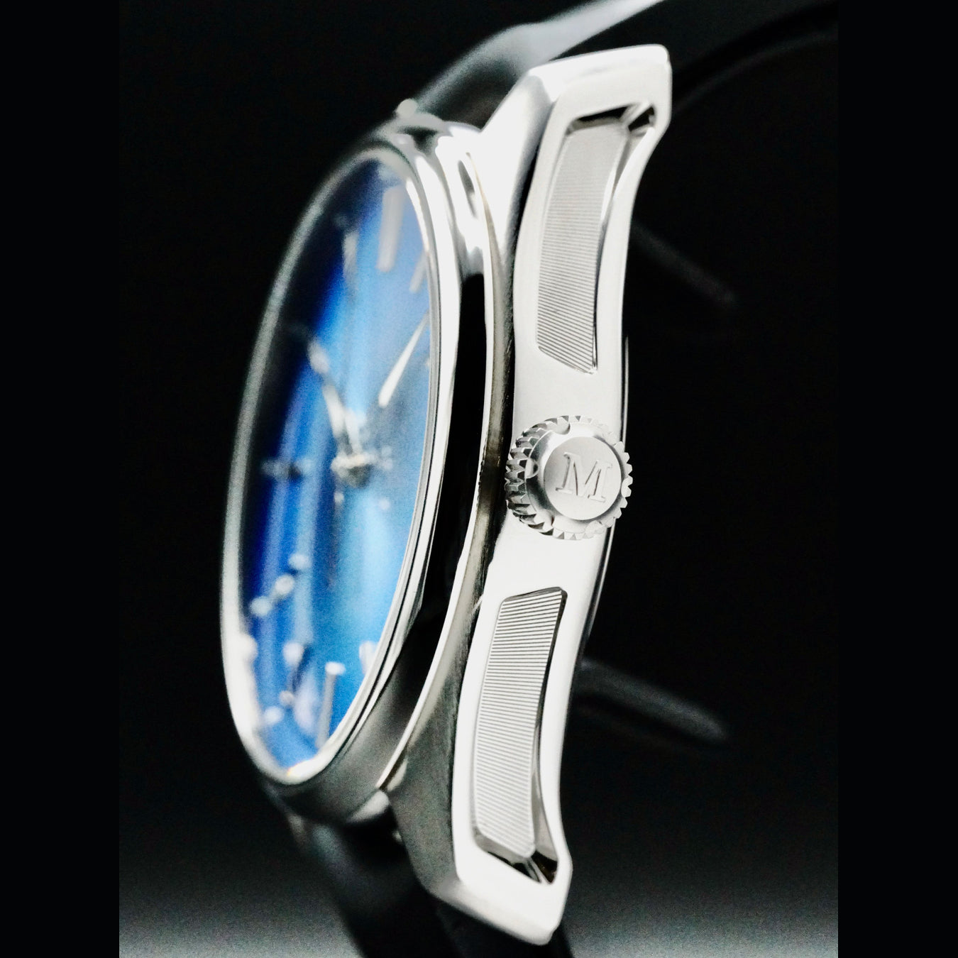H. Moser & Cie 3200-1217 Pioneer Centre Seconds Artic Blue Fume Dial