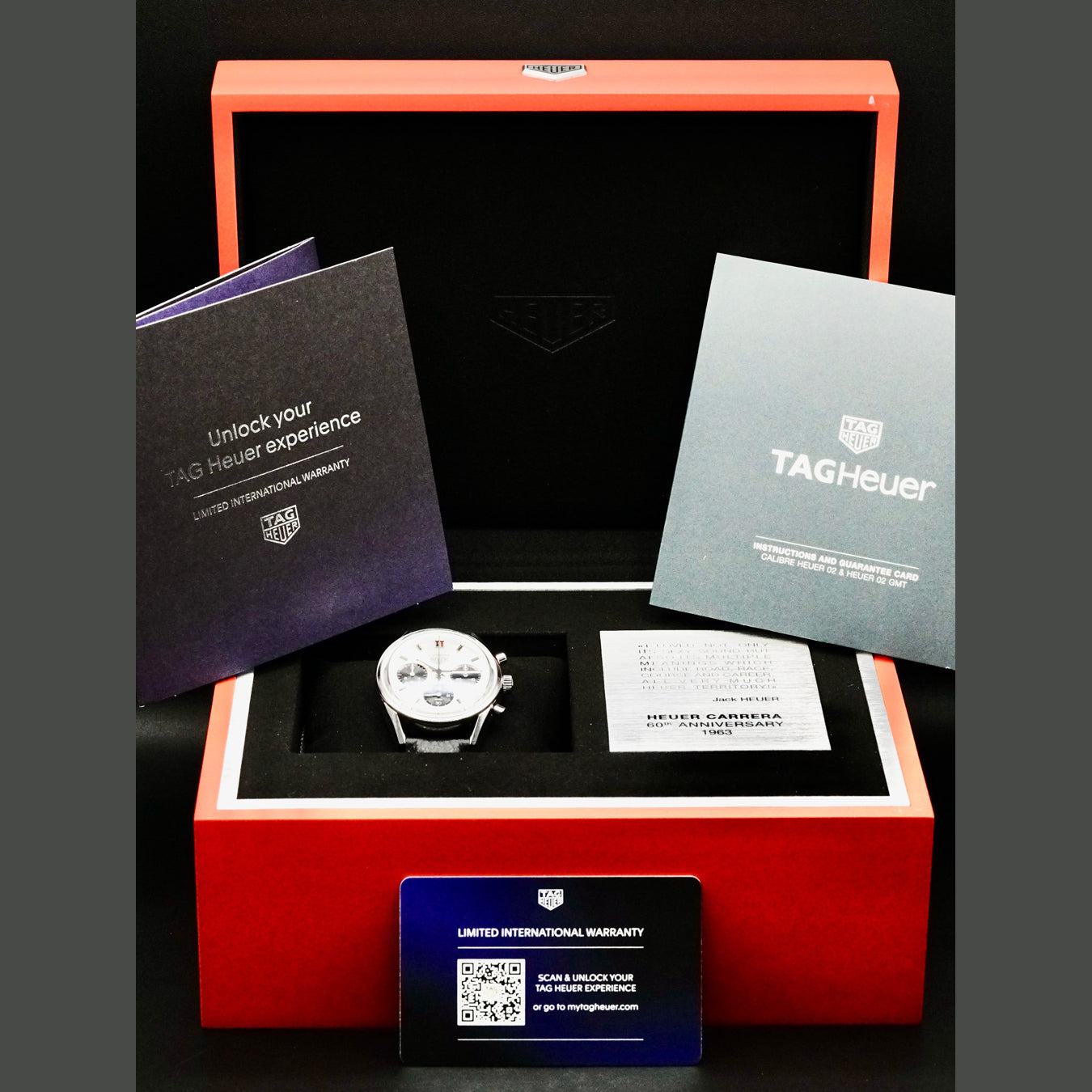 TAG Heuer CBK221H.FC8317 Carrera Caliber Chronograph 60th