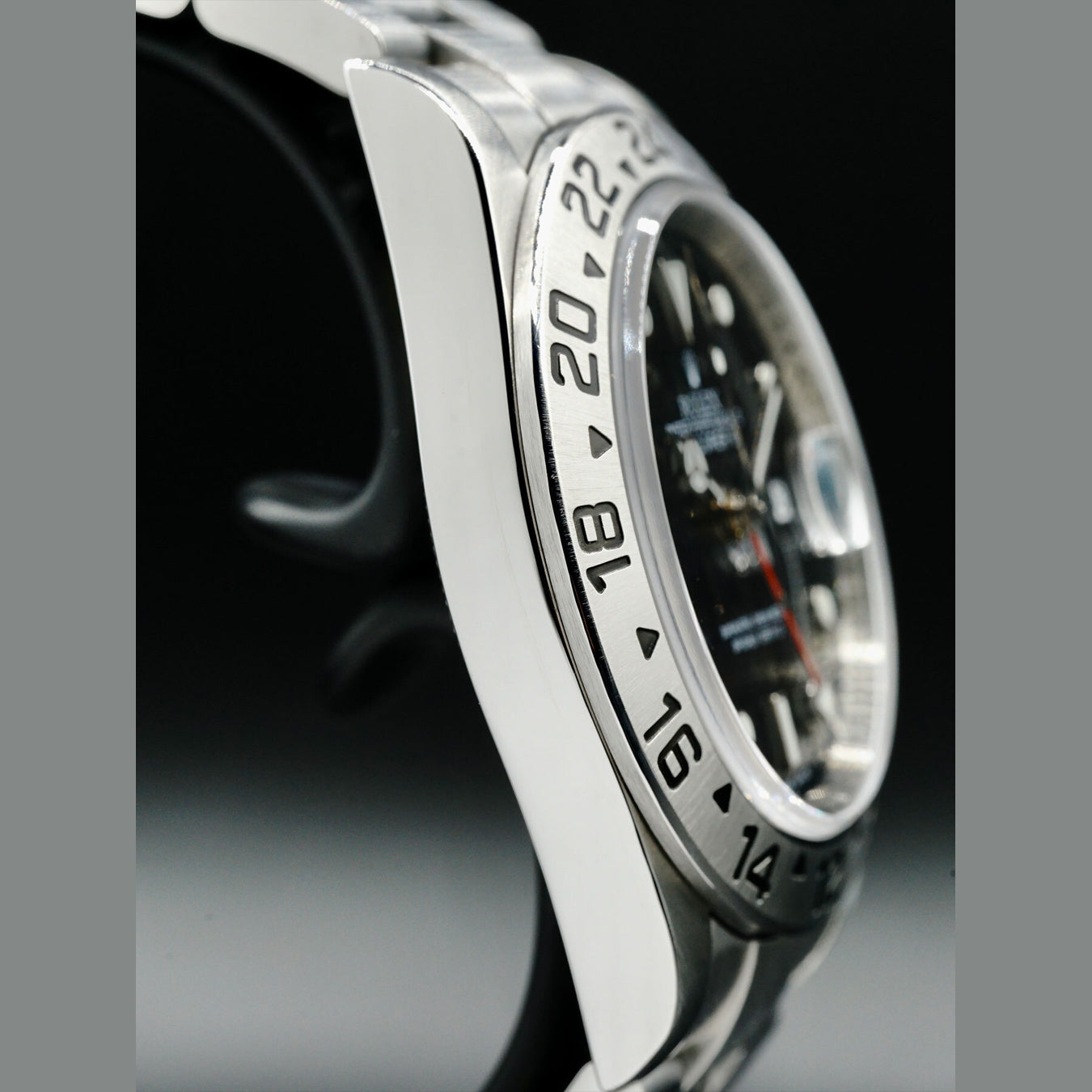 Rolex 16570T Explorer II Black Dial