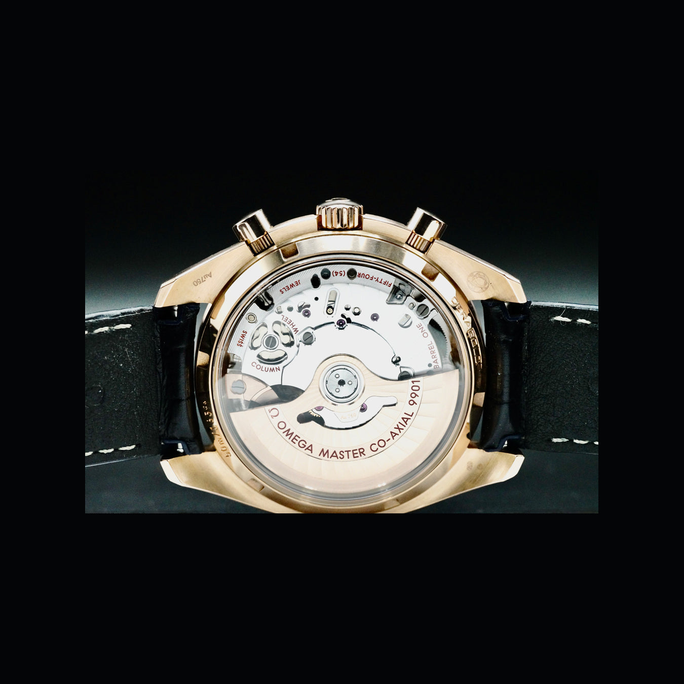 Omega 329.53.44.51.03.001 Speedmaster Racing Master Chronometer Sedna Gold