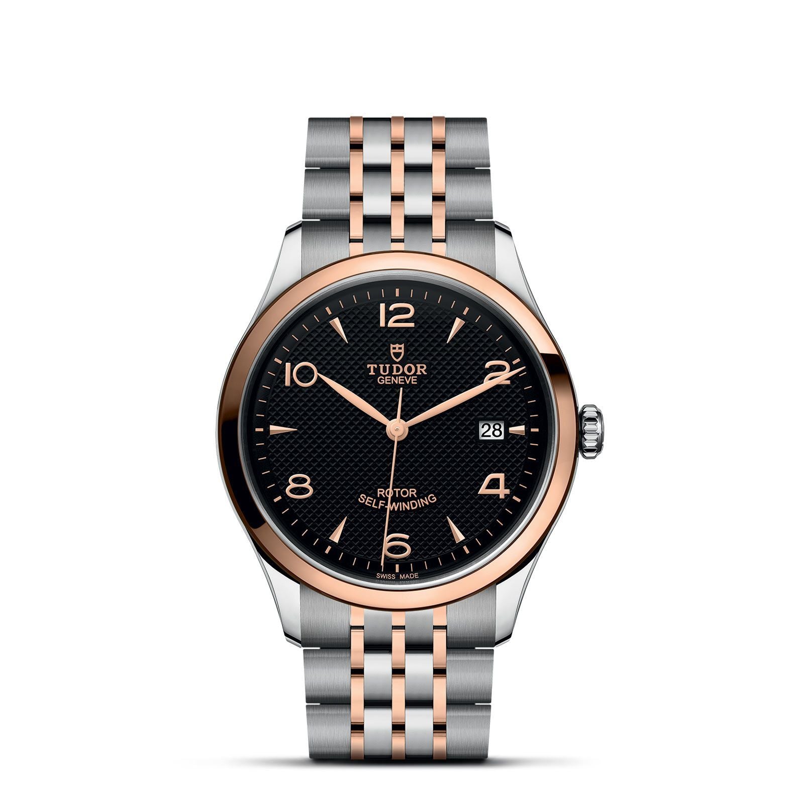 TUDOR 1926 39mm steel and Rose Gold M91551-0003