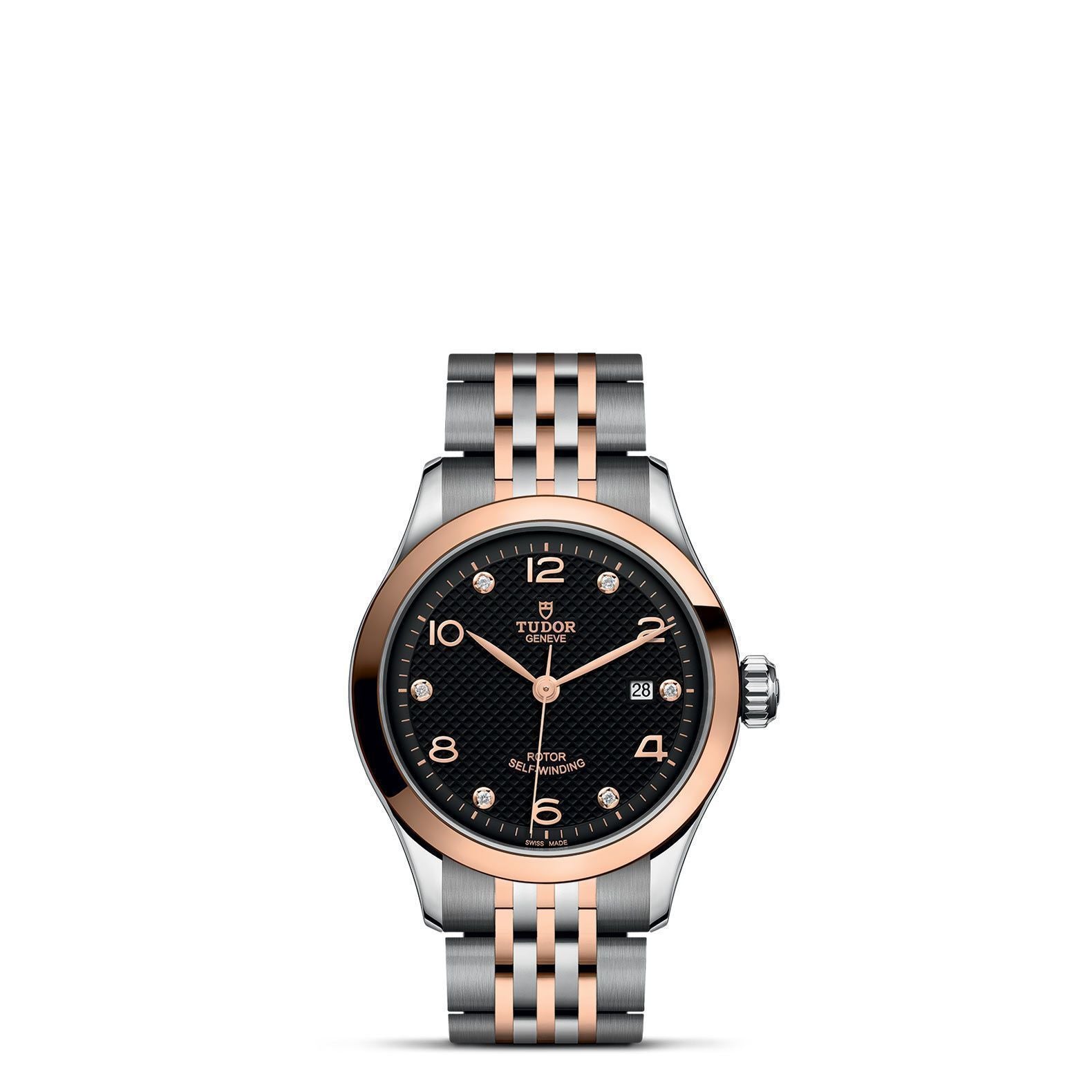 TUDOR 1926 28mm steel and Rose Gold M91351-0004