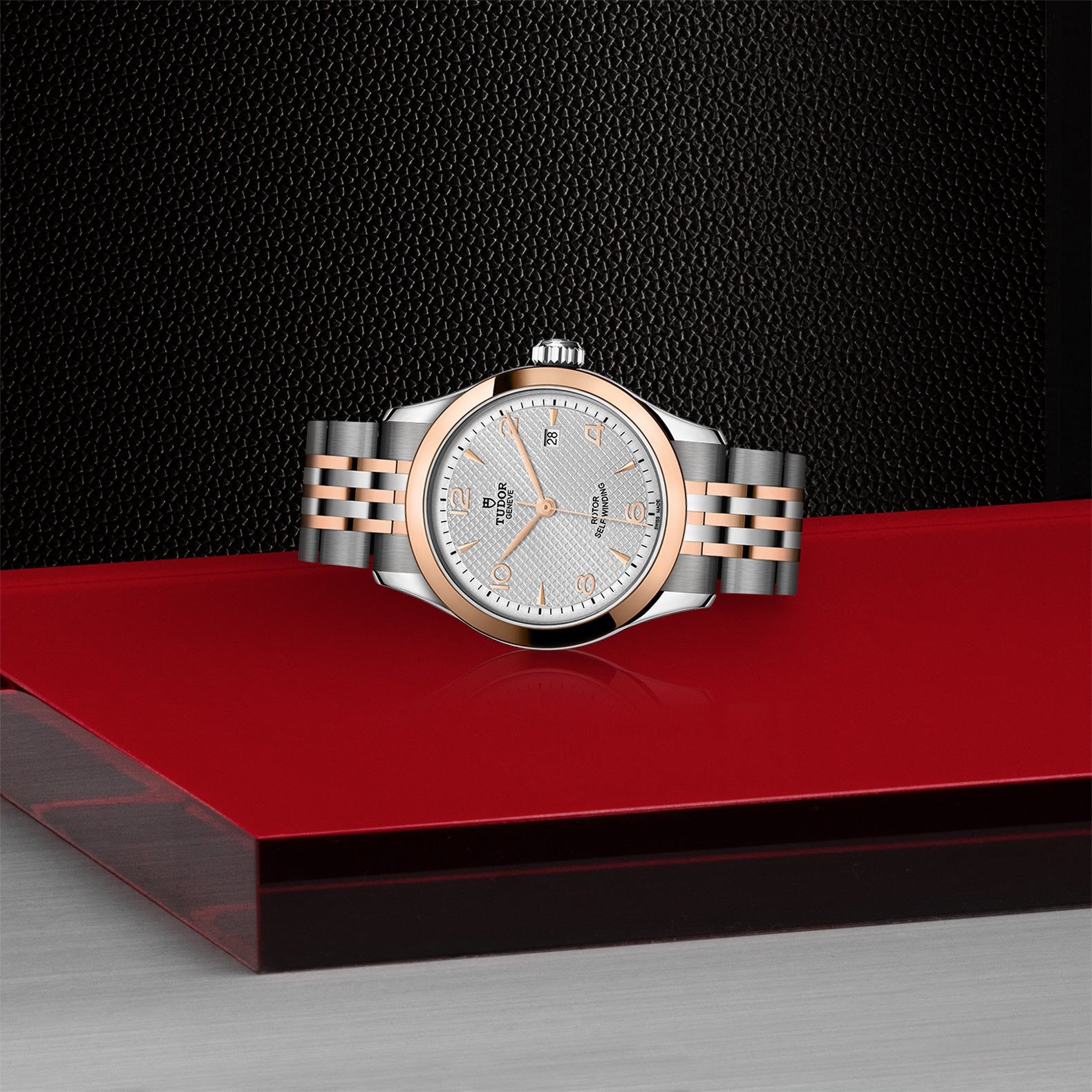 TUDOR 1926 28mm steel and Rose Gold M91351-0001