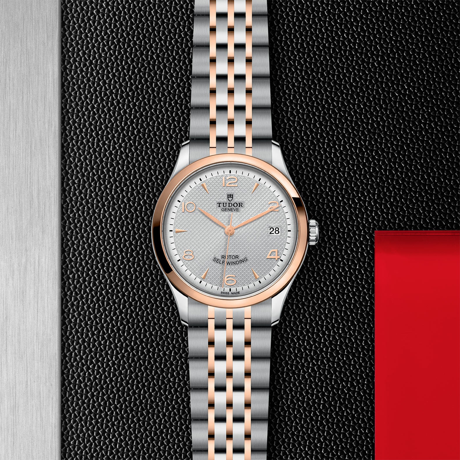 TUDOR 1926 36mm steel and Rose Gold M91451-0001