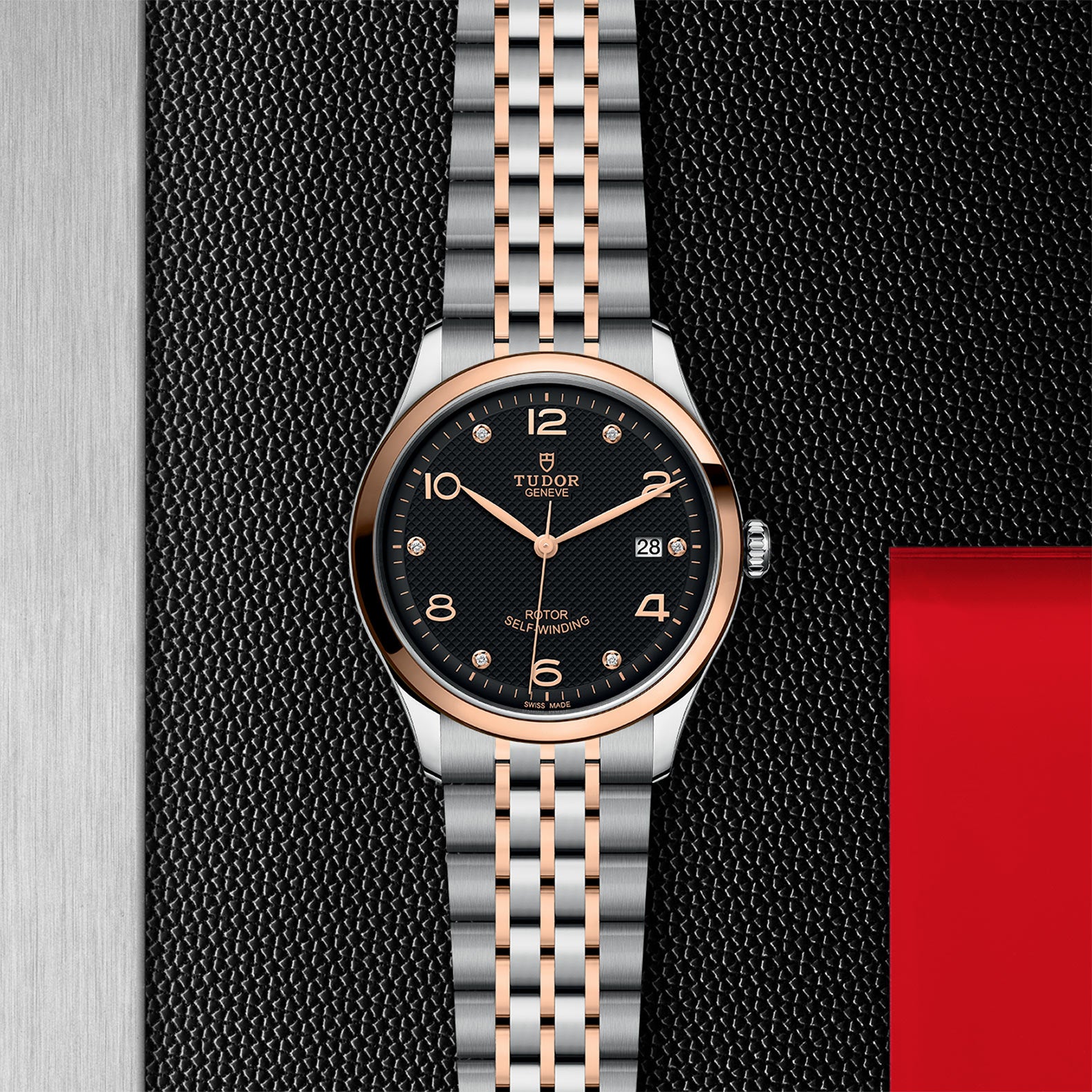 TUDOR 1926 39mm steel and Rose Gold M91551-0004