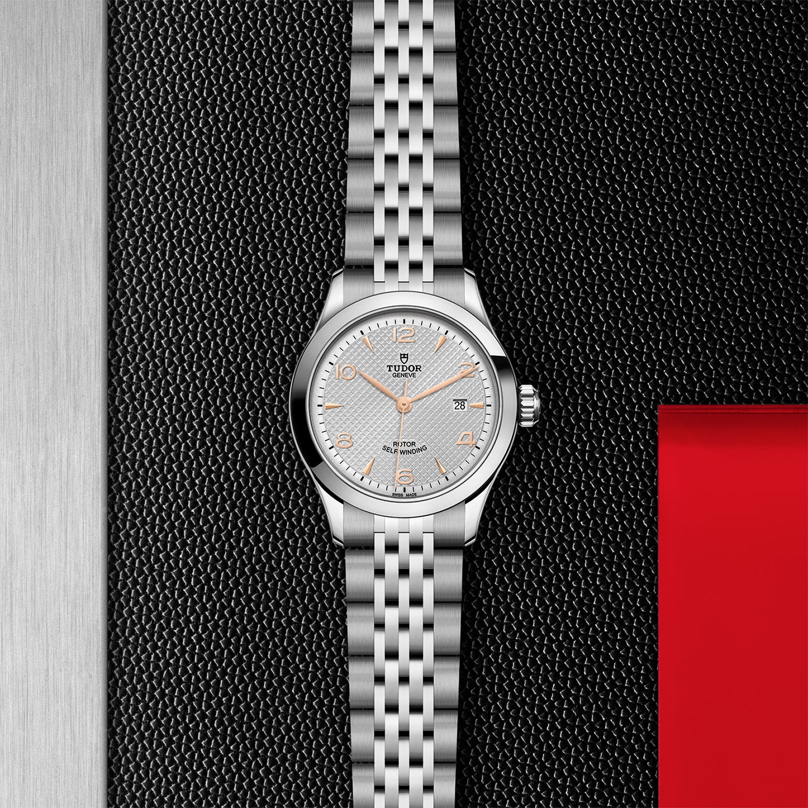TUDOR 1926 28mm steel M91350-0001