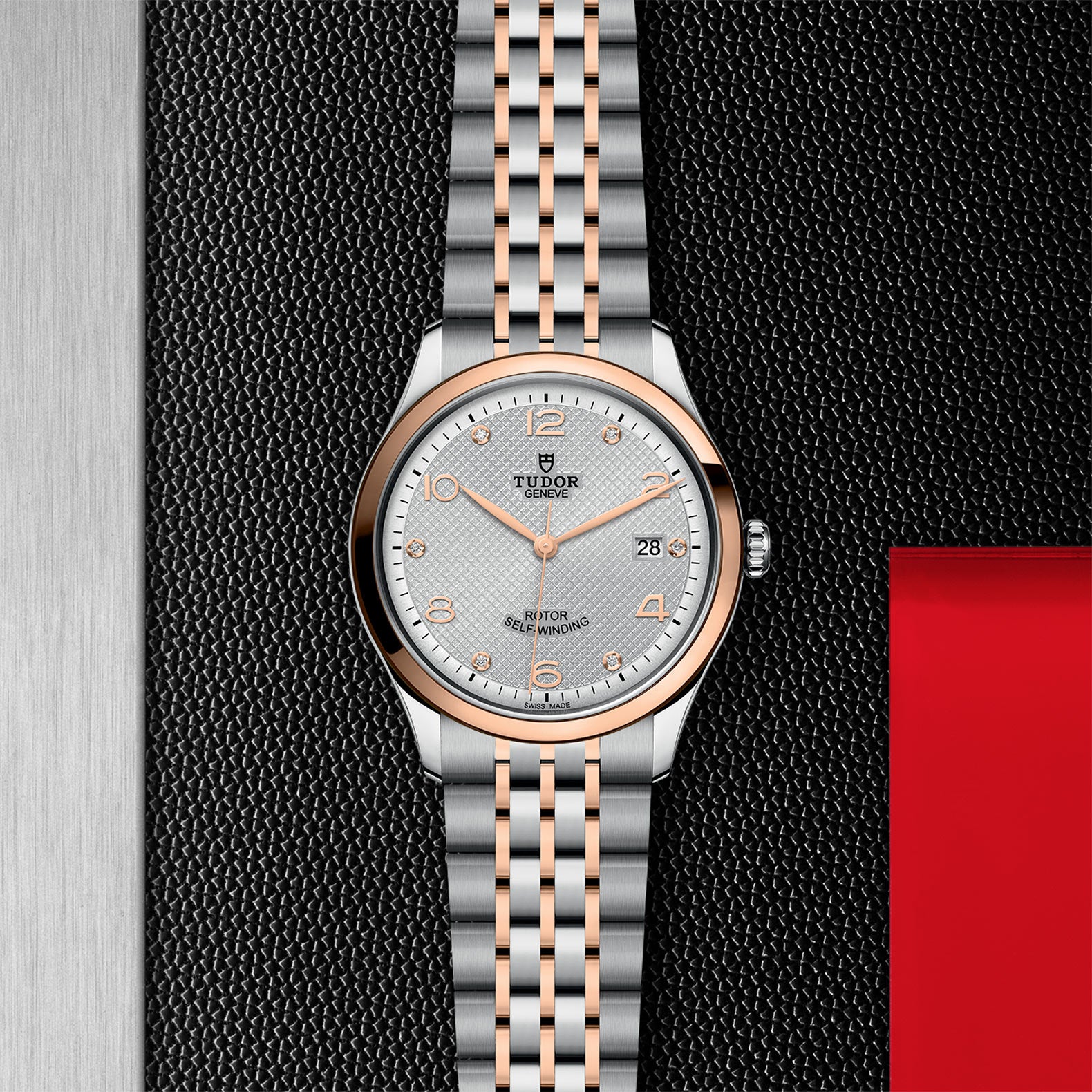 TUDOR 1926 39mm steel and Rose Gold M91551-0002