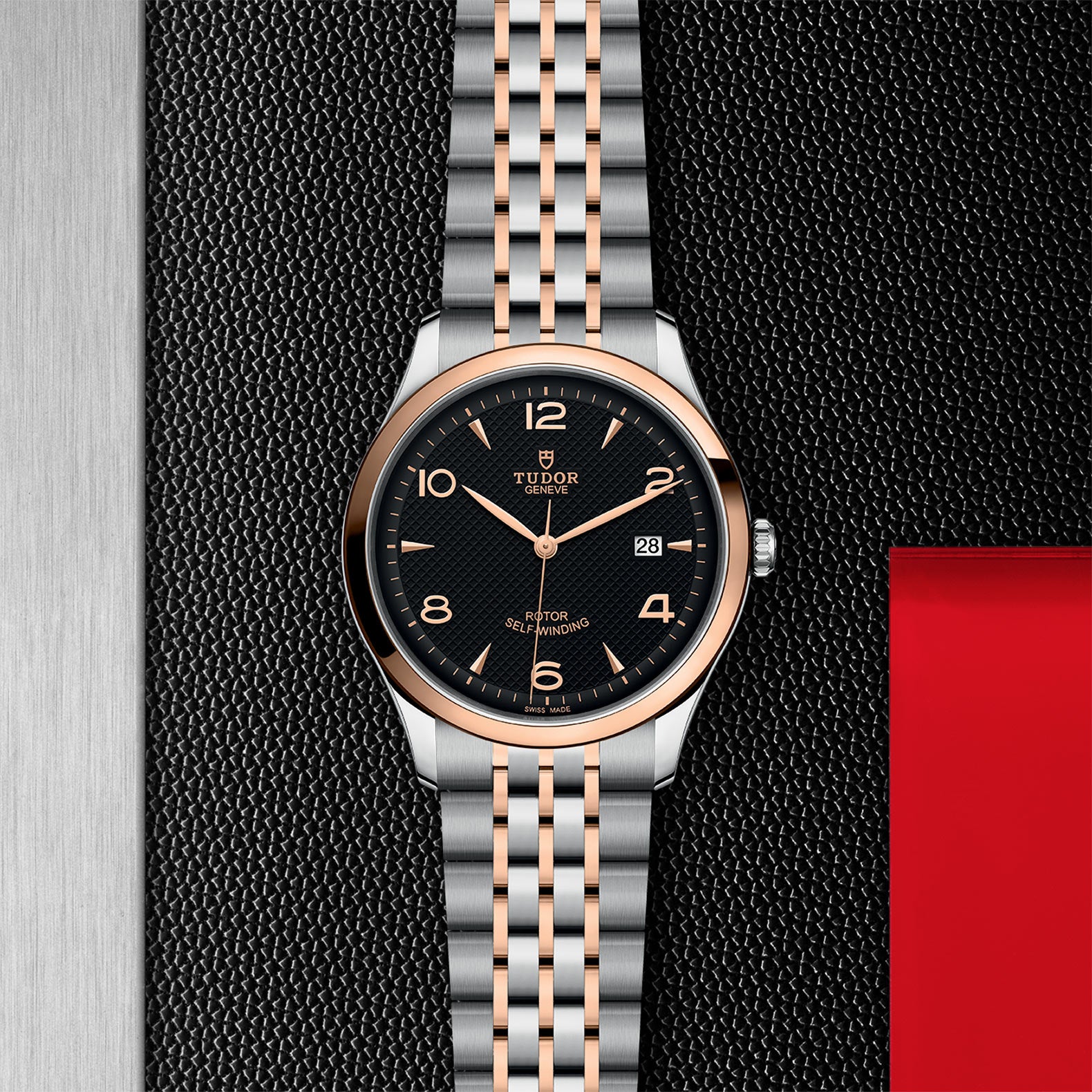 TUDOR 1926 41mm steel and Rose Gold M91651-0003