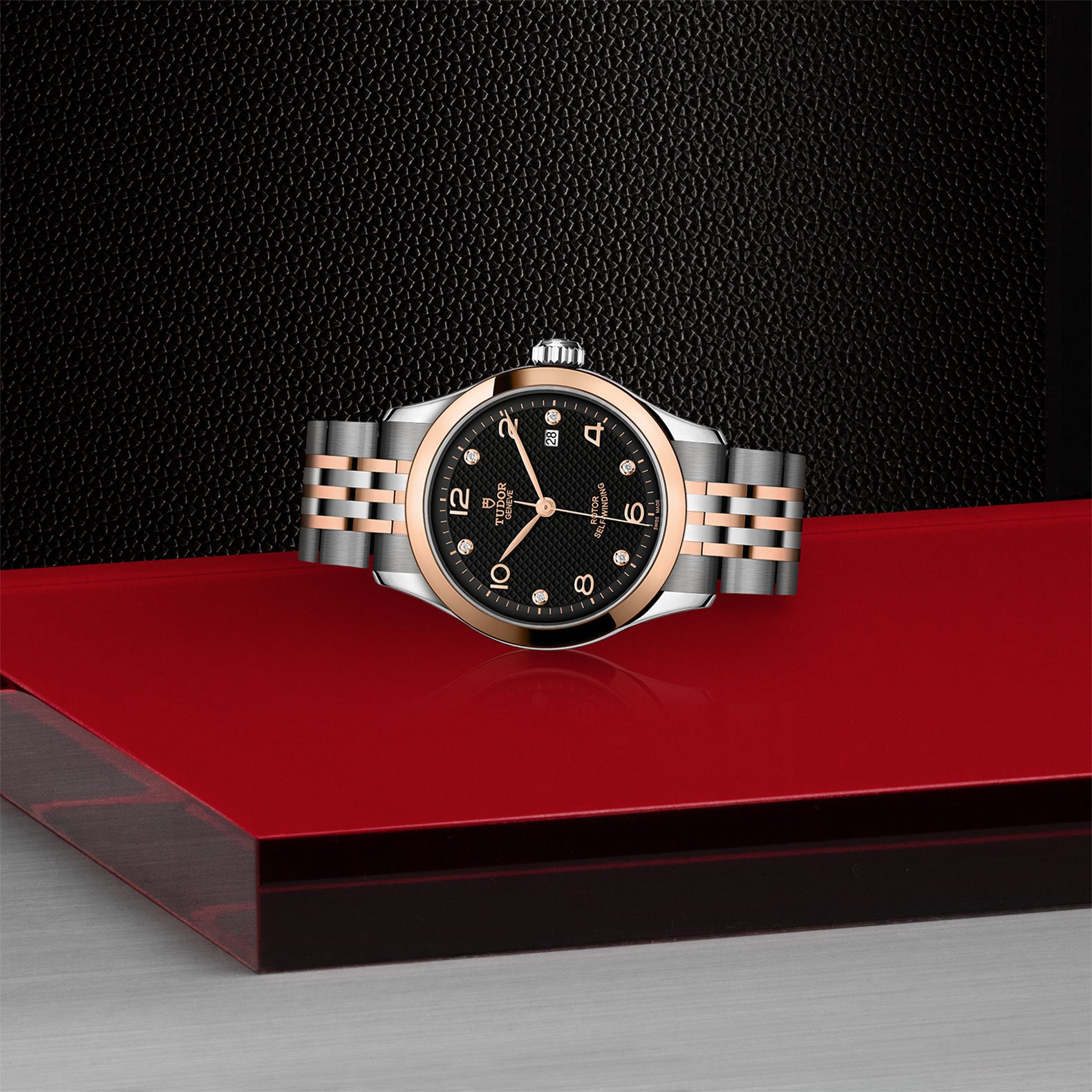 TUDOR 1926 28mm steel and Rose Gold M91351-0004