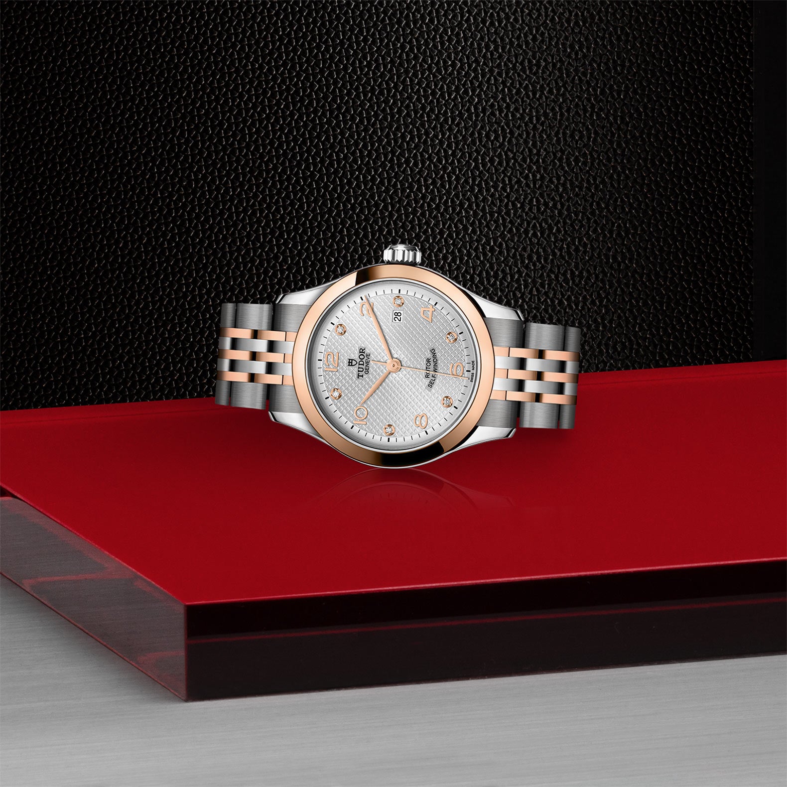 TUDOR 1926 28mm steel and Rose Gold M91351-0002
