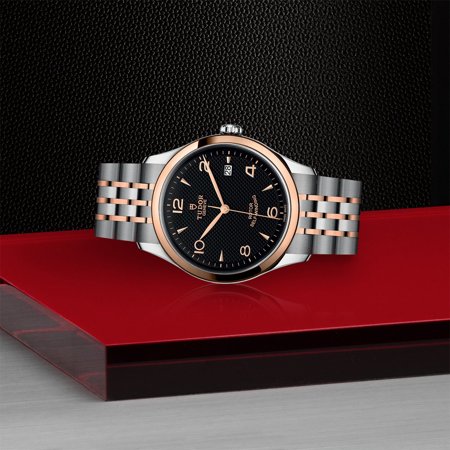 TUDOR 1926 39mm steel and Rose Gold M91551-0003