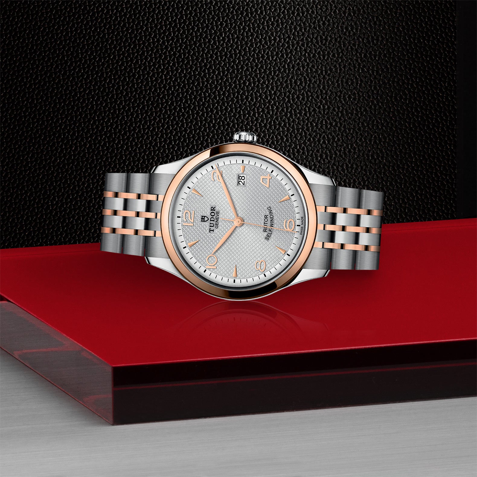TUDOR 1926 39mm steel and Rose Gold M91551-0001