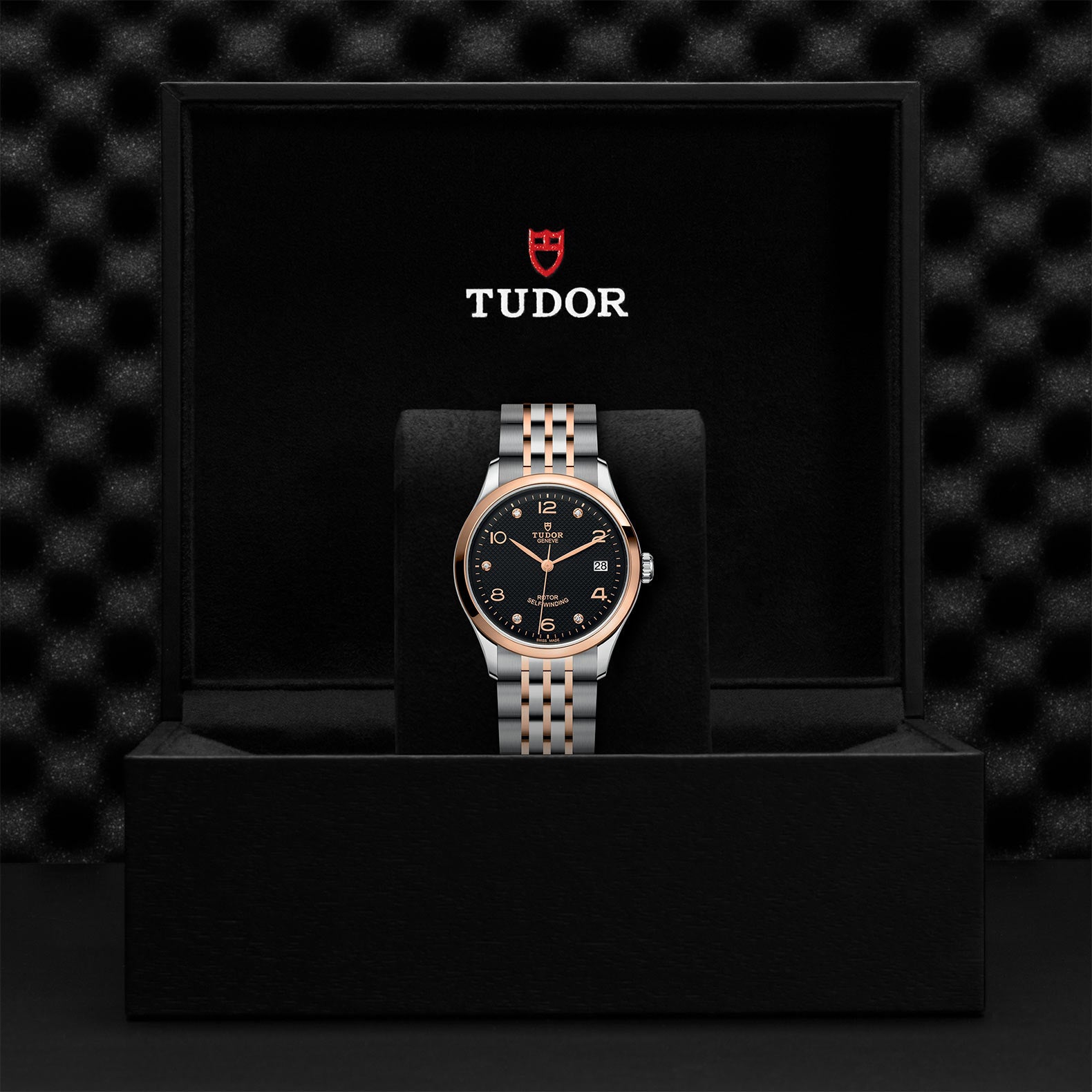 TUDOR 1926 36mm steel and Rose Gold M91451-0004