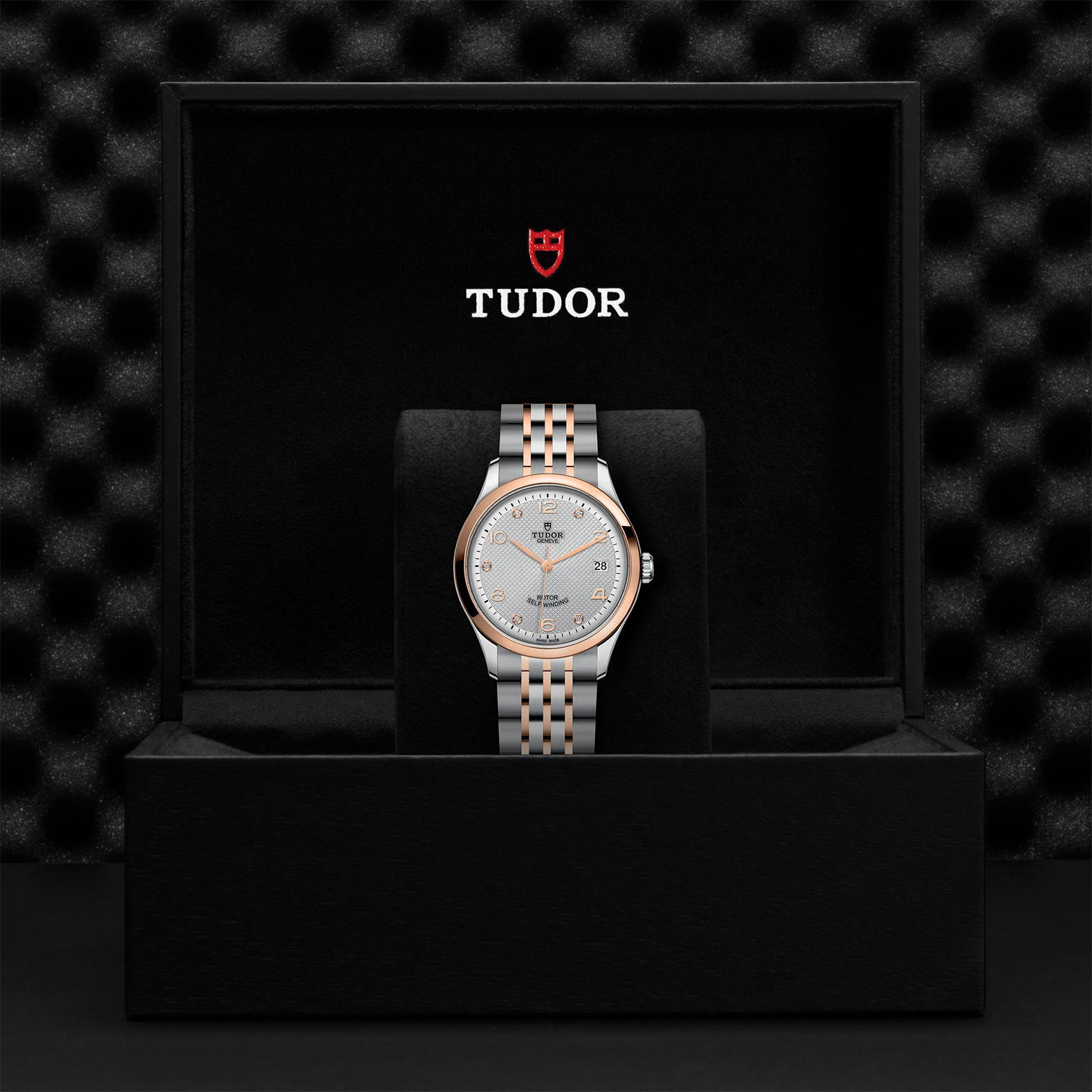 TUDOR 1926 36mm steel and Rose Gold M91451-0002