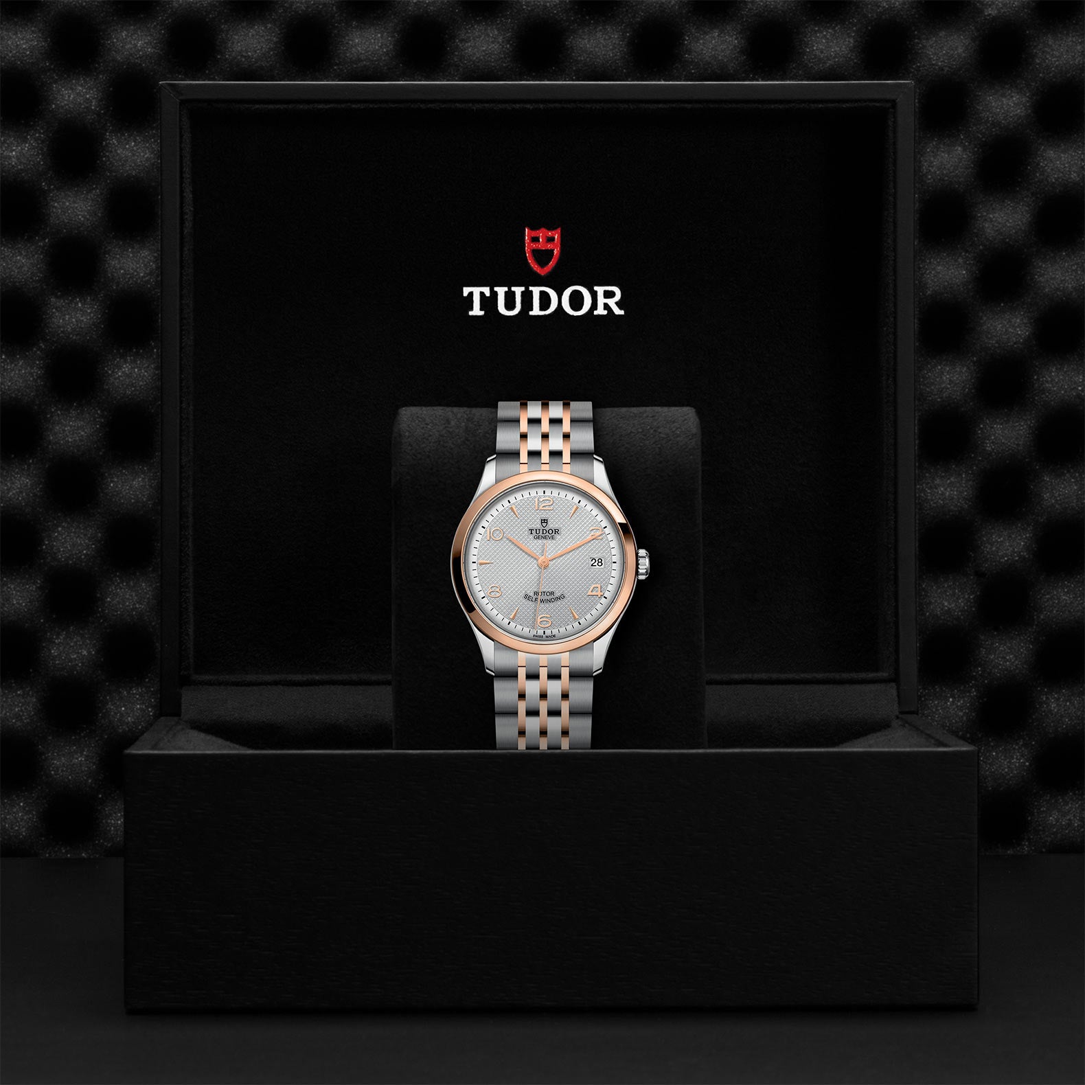 TUDOR 1926 36mm steel and Rose Gold M91451-0001