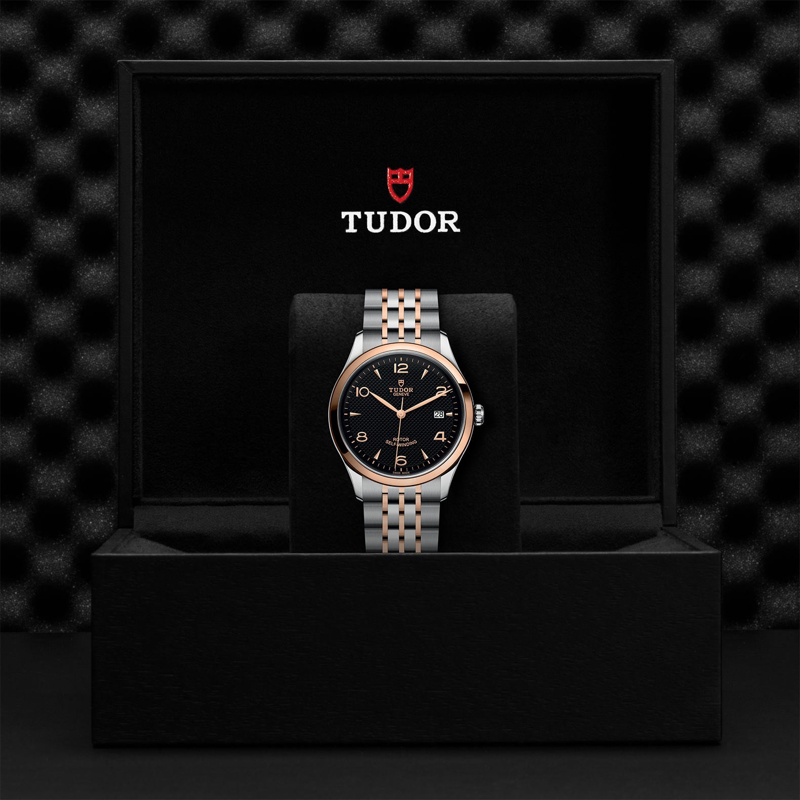 TUDOR 1926 39mm steel and Rose Gold M91551-0003