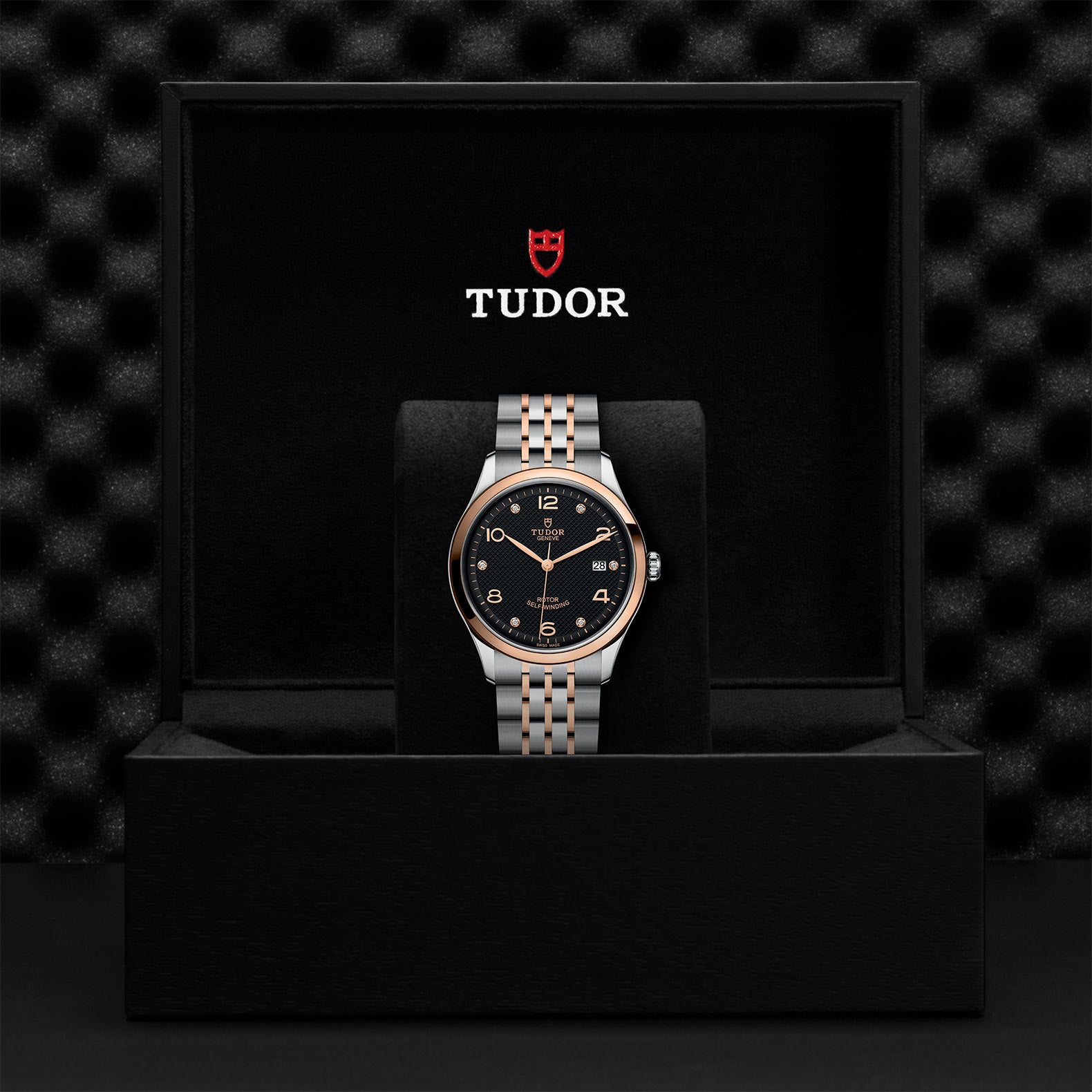 TUDOR 1926 39mm steel and Rose Gold M91551-0004